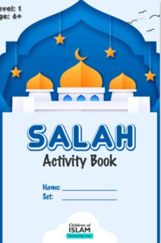 Salah Activity Book cover